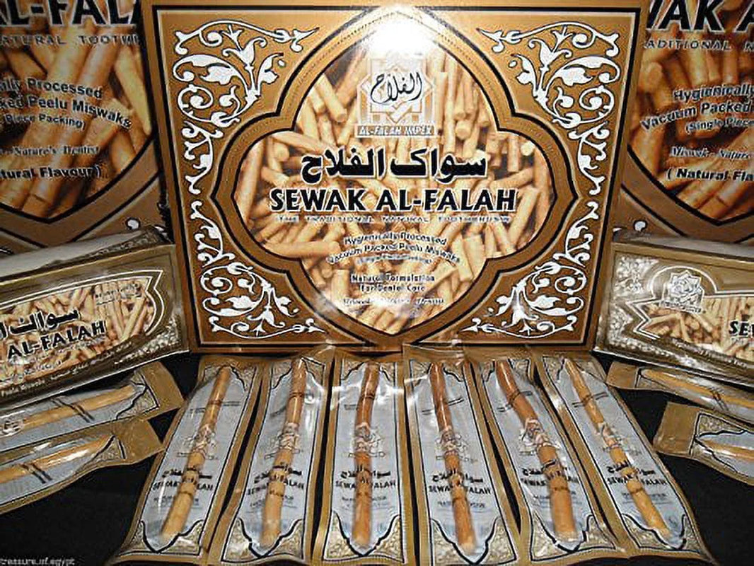 10 X Miswak Traditional Natural Manual Toothbrush Sewak Vacummed & Packed
