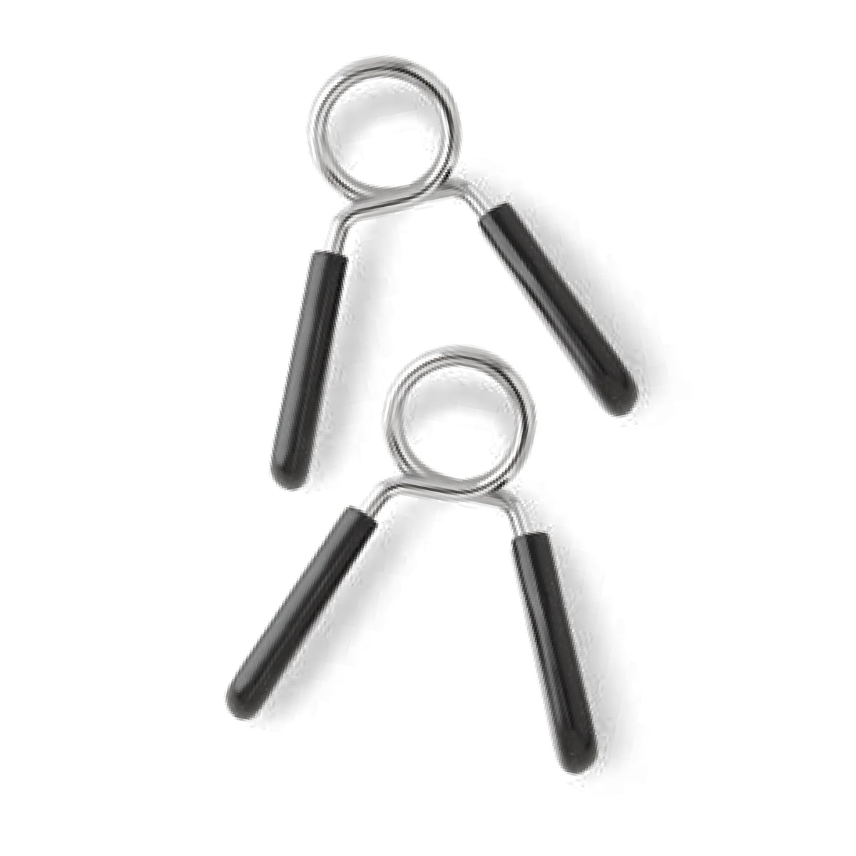Standard Chrome Spring Clip Collars (Fits 1In Bars)