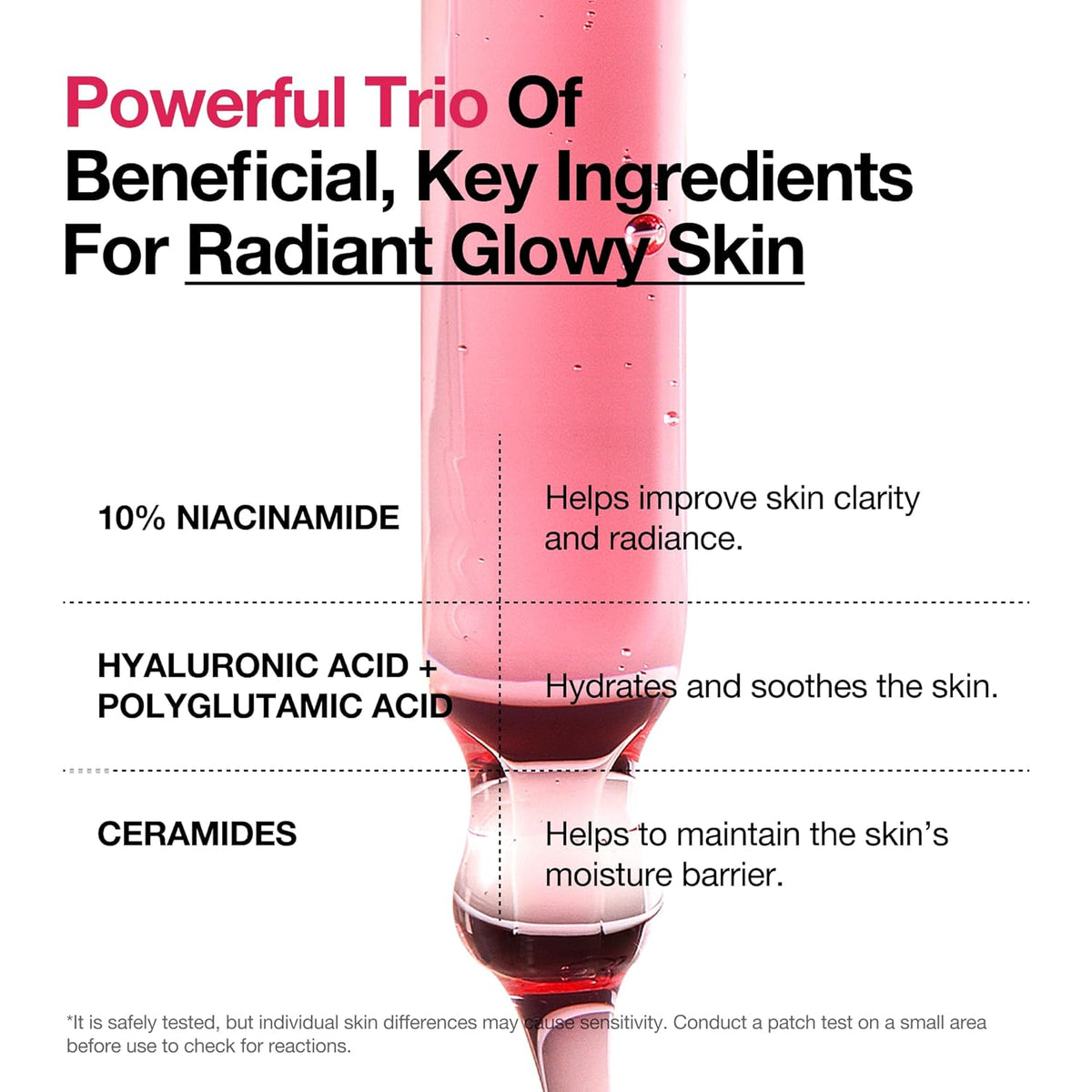 Niacinamide 10 + TXA 4 Serum, Hyaluronic Acid, Tranexamic Acid, Facial Serum for Glass Skin, Clarifying, Radiant Complexion with Natural Color, Korean Skin Care (30Ml /1.01 Fl.Oz)