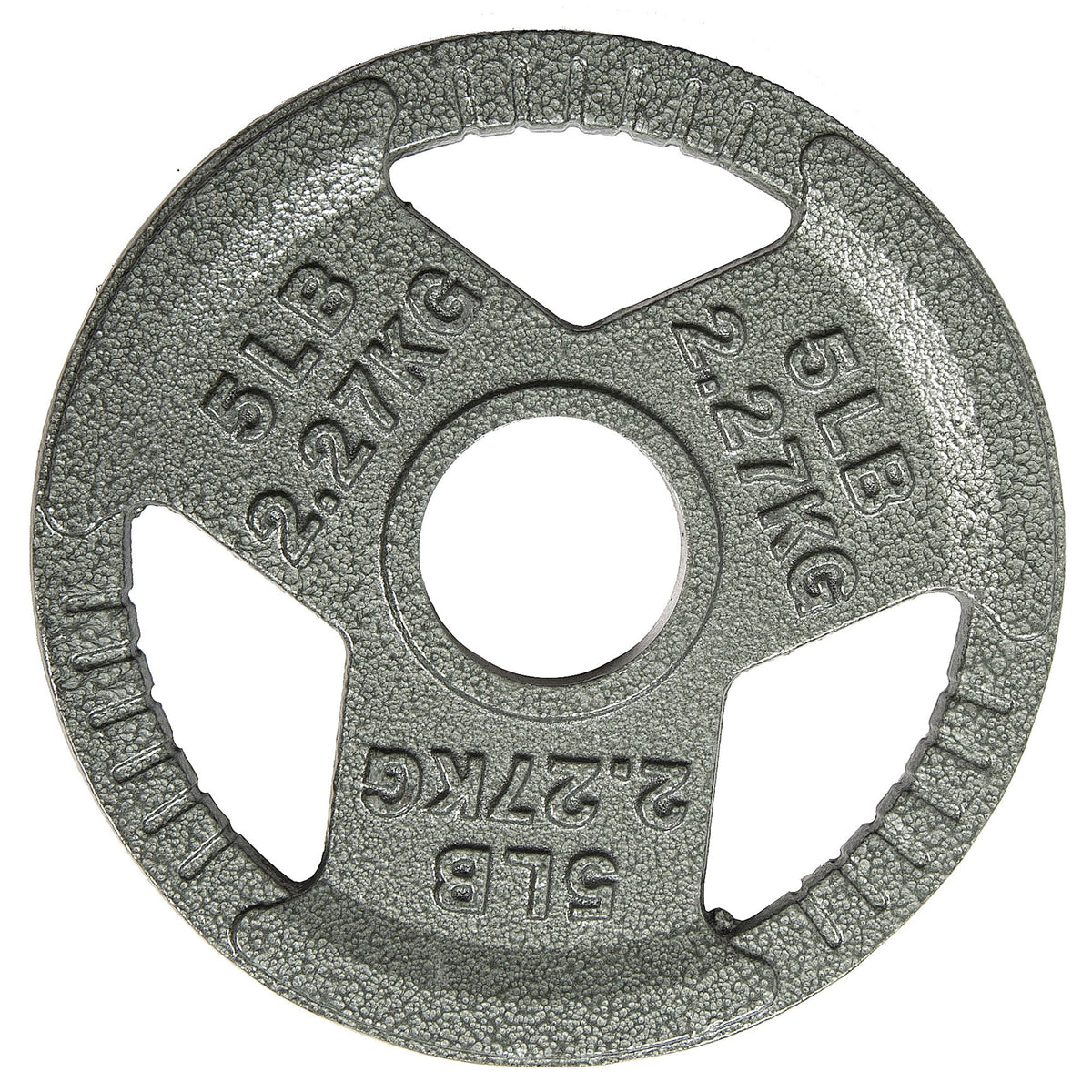 20Lb 2-Inch Olympic Cast Iron Weight Plate, Durable, Rust-Resistant Strength Training Plates for Weightlifting, Crossfit, and Home Gym Workouts