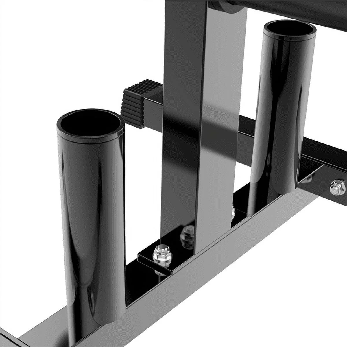 2 Inches Olympic Weight Plate and Barbell Storage Tree Stand Rack