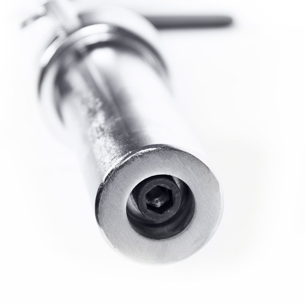 Barbell 47 In. Olympic EZ Curl Bar with Collars, 200Lb acity, Chrome