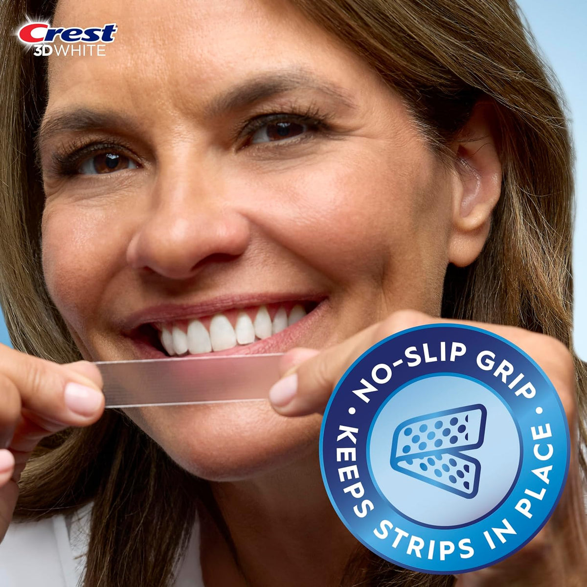 3D Whitestrips Vivid Plus, Teeth Whitening Strip Kit, 10 Treatments + 2 Bonus Treatments (Each with 1 Upper/1 Lower Strip), 24 Strips, 8 Levels Whiter, Teeth Whitening Kit