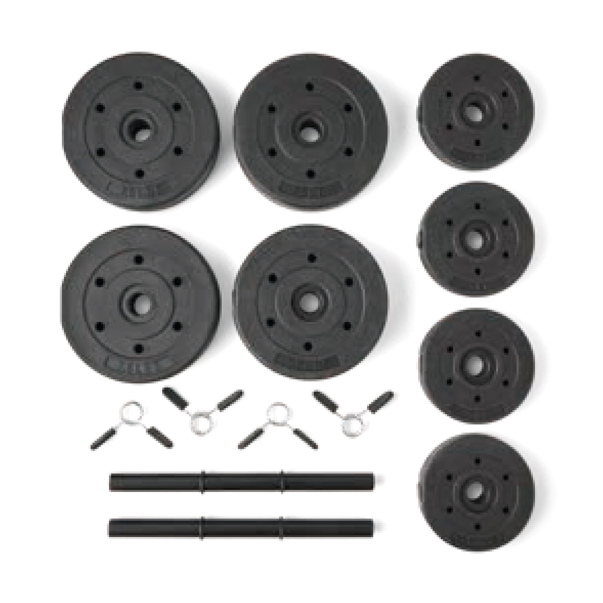 40Lb Adjustable Vinyl Dumbbell Set