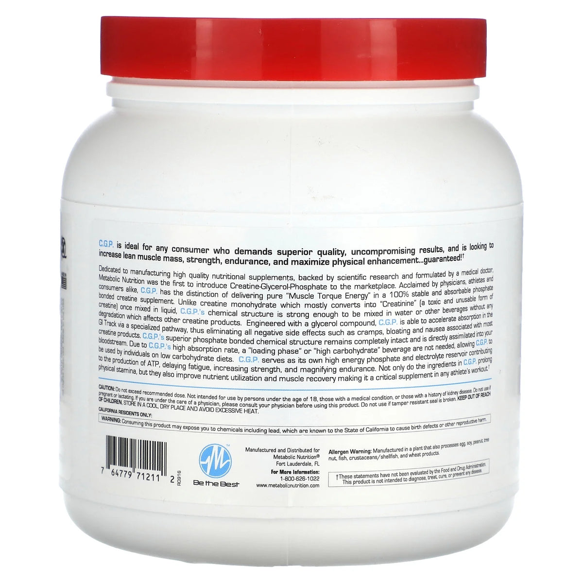 C.G.P., Blue Raspberry, 400 G