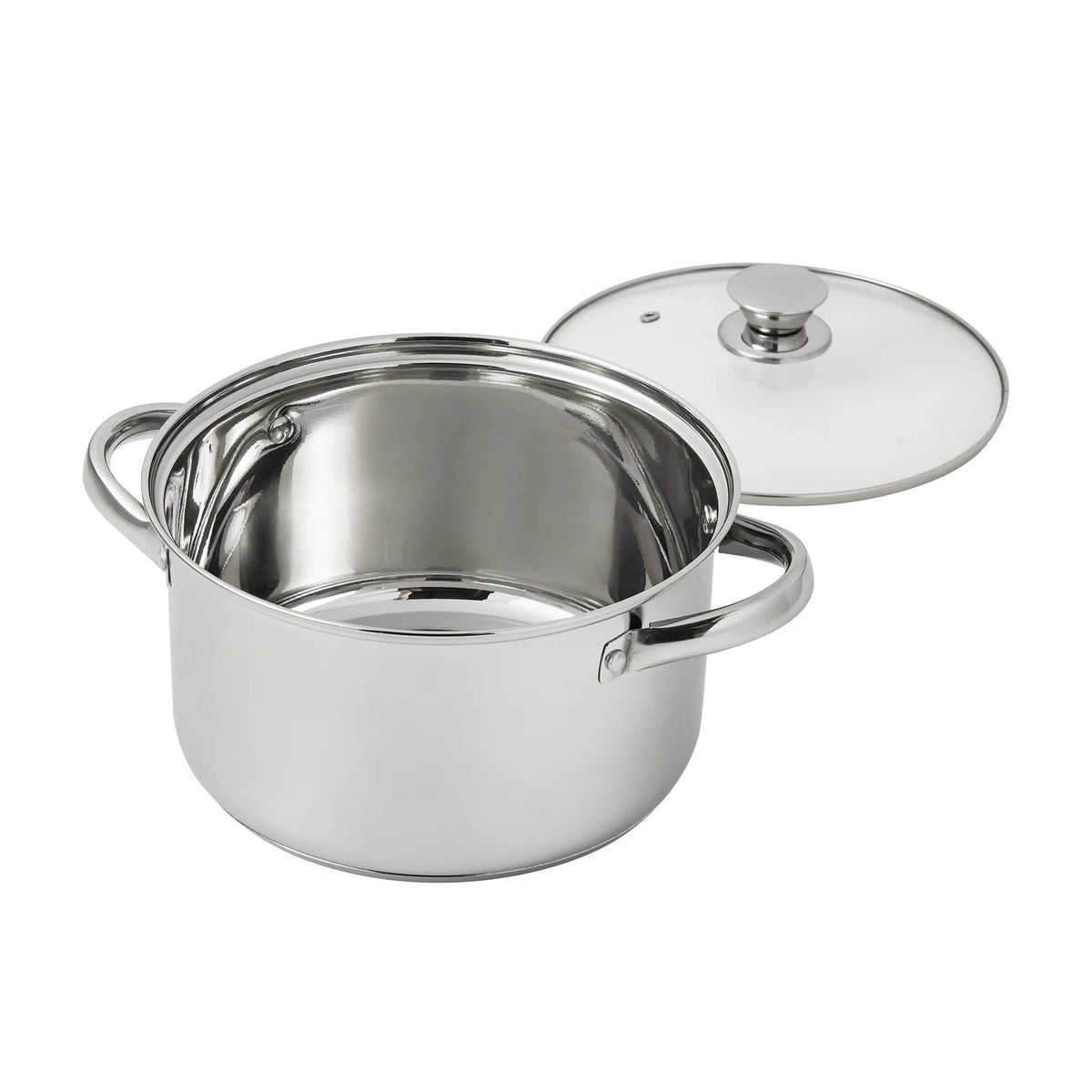 Stainless Steel 10Pc Cookware Set