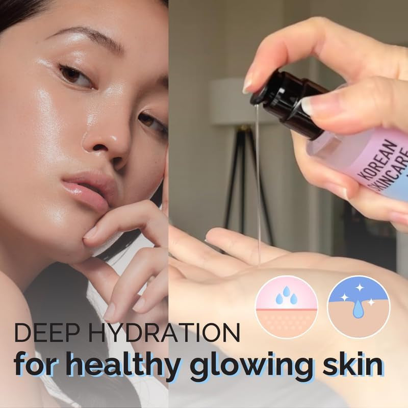 Thank Me Later Color Correcting Face Primer (30G) &  Hydrating Face Serum (100Ml)