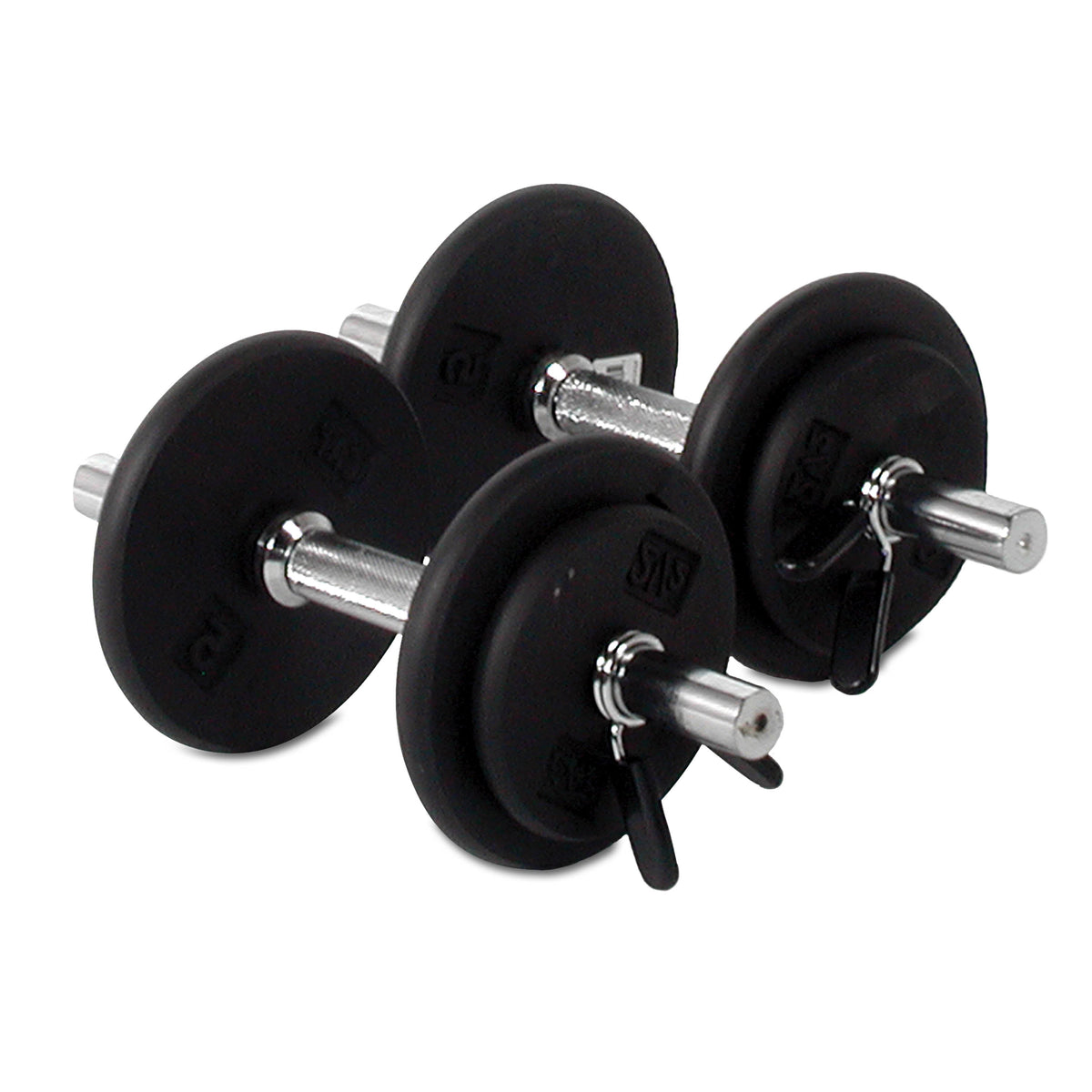 Standard Chrome Spring Clip Collars (Fits 1In Bars)