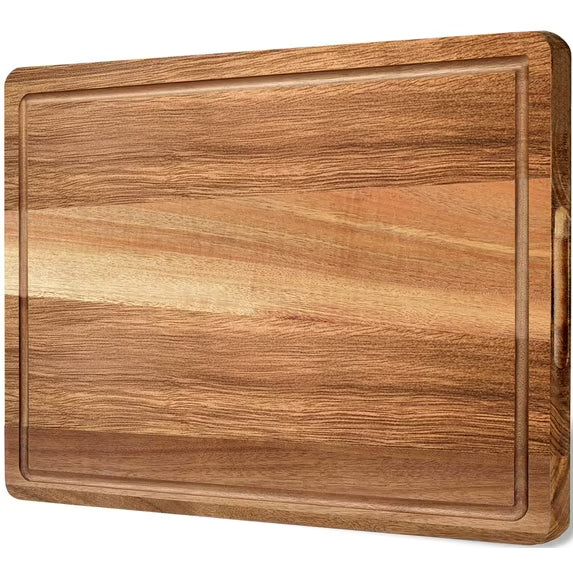 Acacia Wood Cutting Board 17 x 12