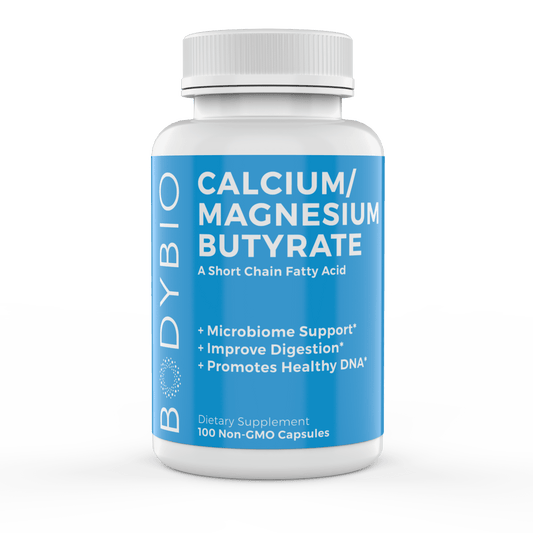 - Butyrate Gut Health Supplement 100 Calcium Magnesium Capsules
