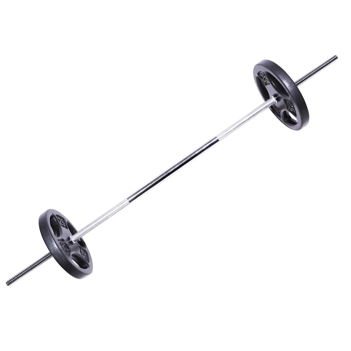 (3 Pack)  50LB Cast Iron Standard Weight Plate Set, 2X25Lb,1-Inch Holes Fit Standard Sized Bar