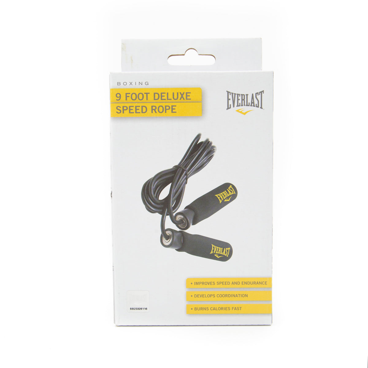 Deluxe 9-Foot Speed Jump Rope – Lightweight, Foam Grip, Cardio Fitness Training
