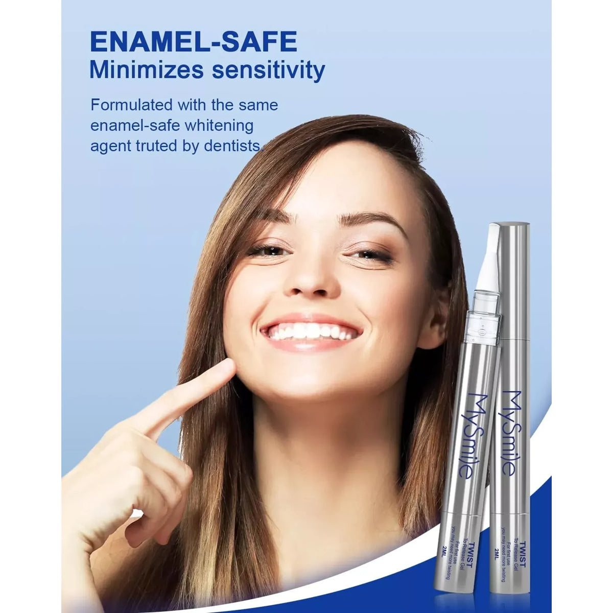 Deluxe Teeth Whitening Kit with 28-LED Light, 4X Teeth Whitening Pen Whitening Gel Refills, 10Mins Results, Remove 10 Years of Stains