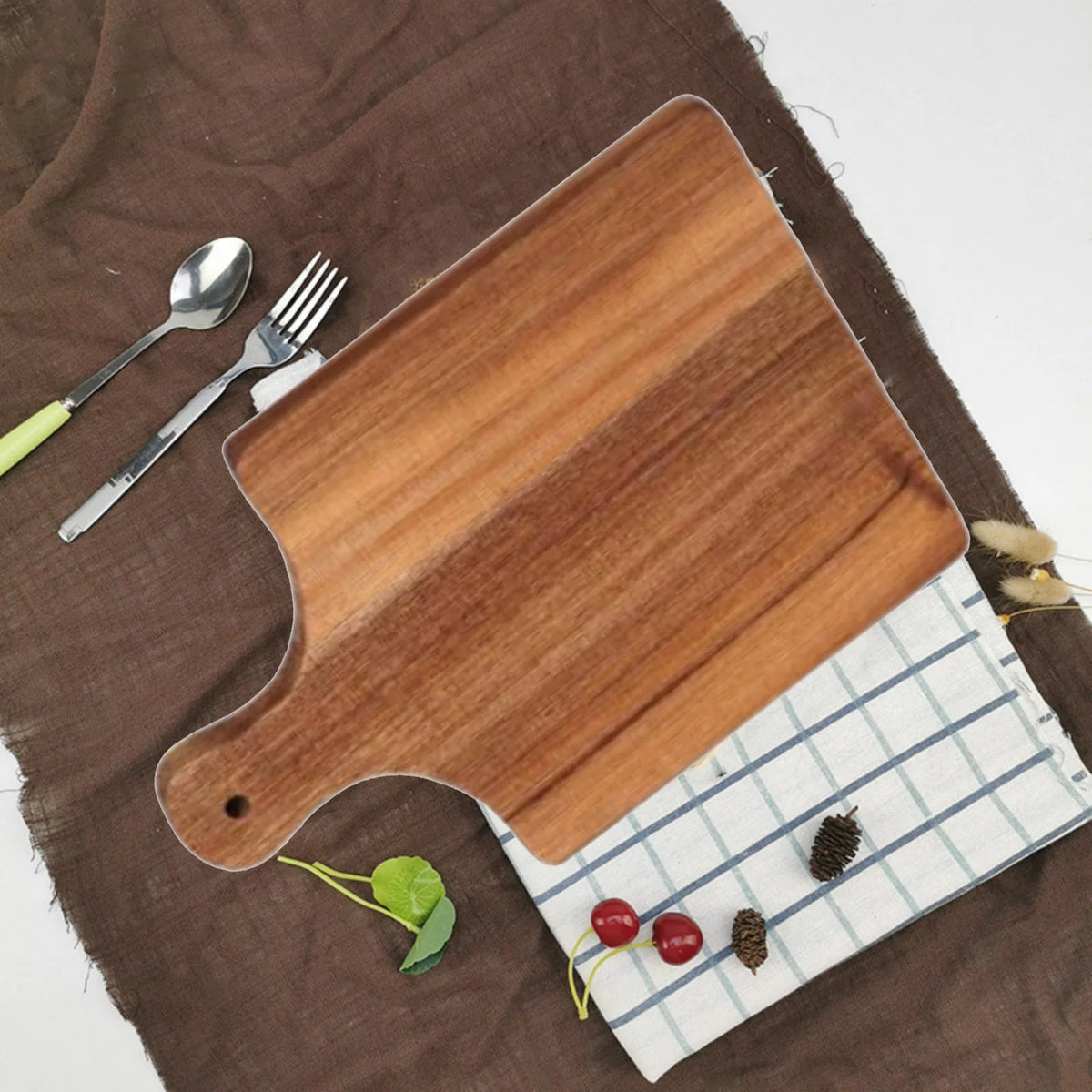 Wooden Pizza & Cutting Board