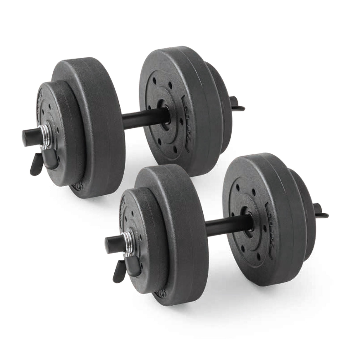 40Lb Adjustable Vinyl Dumbbell Set