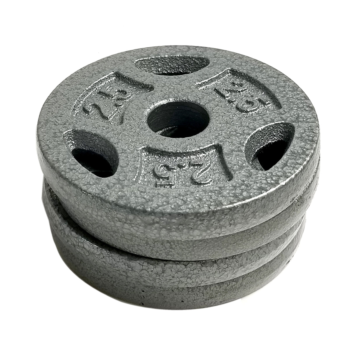 Barbell, 10 Lb Standard 1" Weight Plate Set, (2.5 Lb X 4)